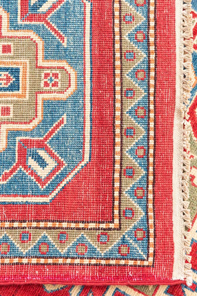 6' 8 x 9' 10 Hand Knotted Kazak Rug