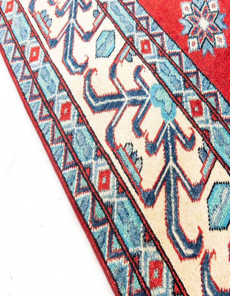 Detail image of 6' 10 x 9' 9  Hand Knotted Kazak Rug