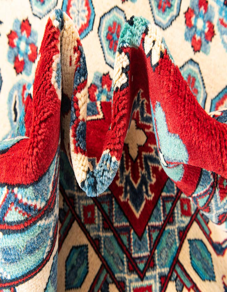 Detail image of 6' 10 x 9' 9  Hand Knotted Kazak Rug