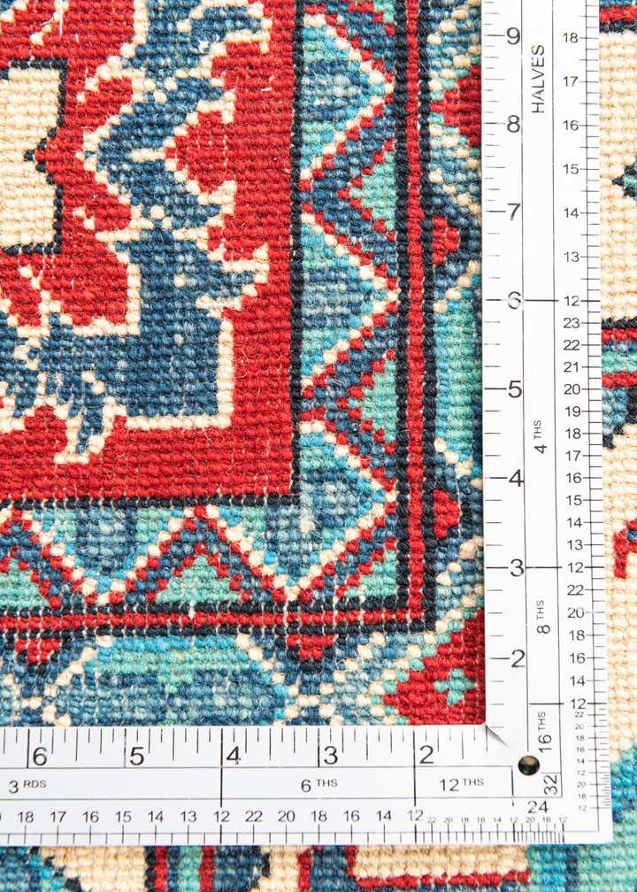 6' 10 x 9' 9 Hand Knotted Kazak Rug