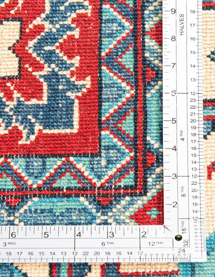 Detail image of 6' 10 x 9' 9  Hand Knotted Kazak Rug