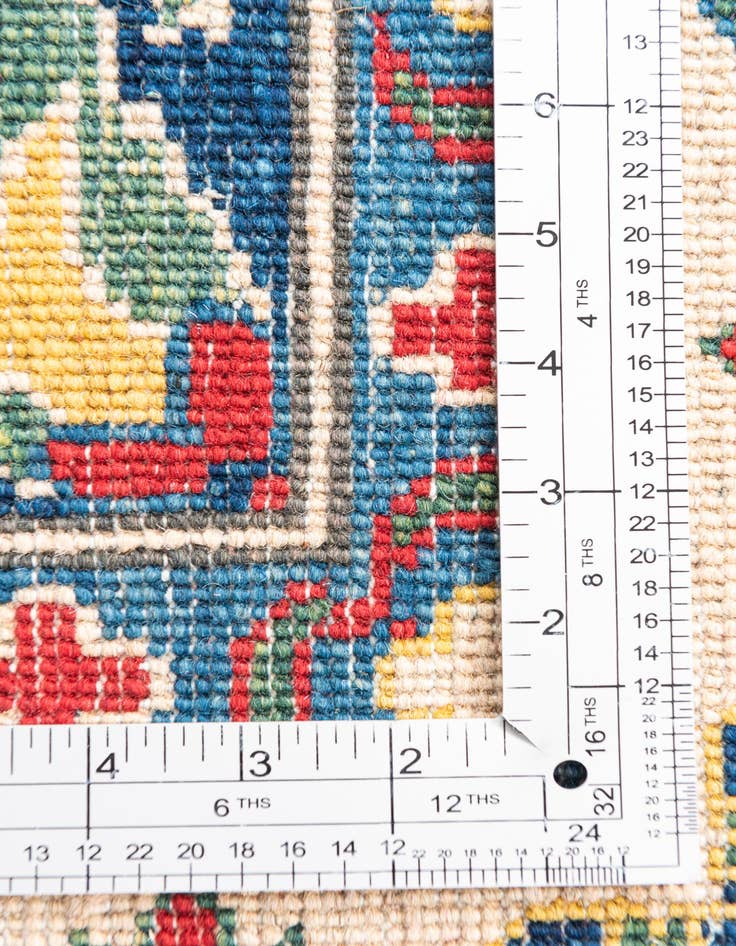 Detail image of 5' 10 x 9' 2  Hand Knotted Kazak Rug