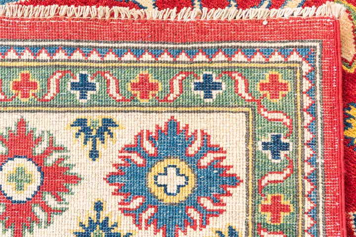5' 10 x 9' 2 Hand Knotted Kazak Rug