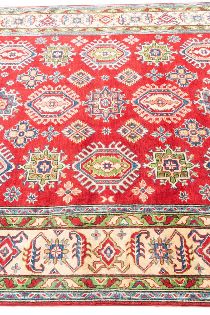 6' 7 x 9' 7 Hand Knotted Kazak Rug