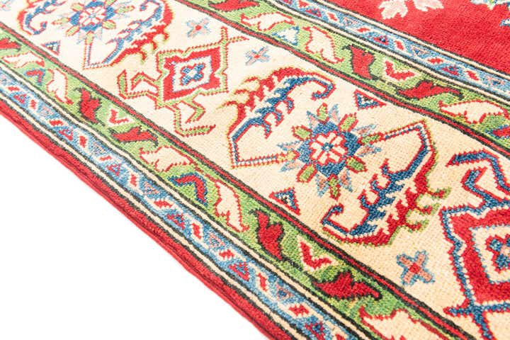 6' 7 x 9' 7 Hand Knotted Kazak Rug