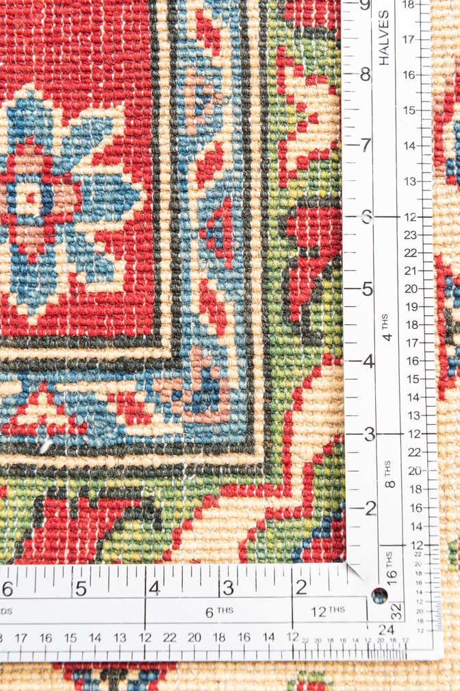 6' 7 x 9' 7 Hand Knotted Kazak Rug