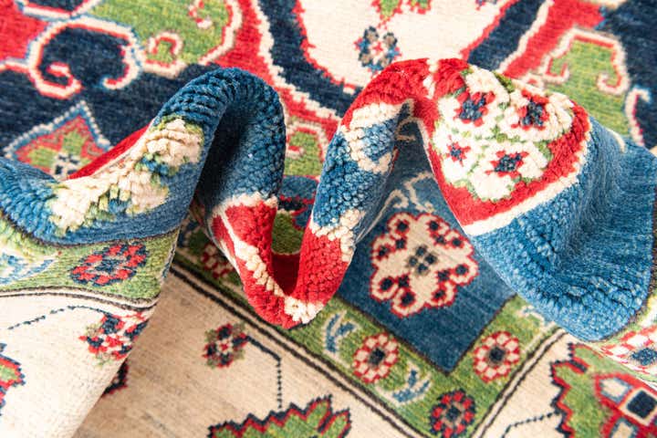 6' 8 x 10' Hand Knotted Kazak Rug