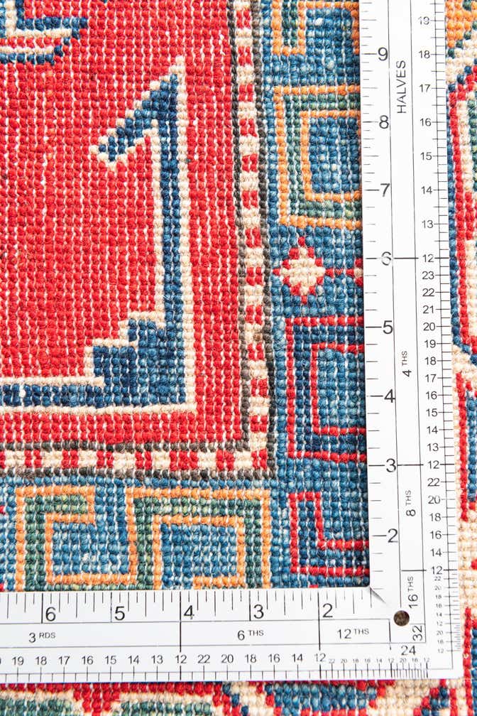 6' 4 x 9' 5 Hand Knotted Kazak Rug