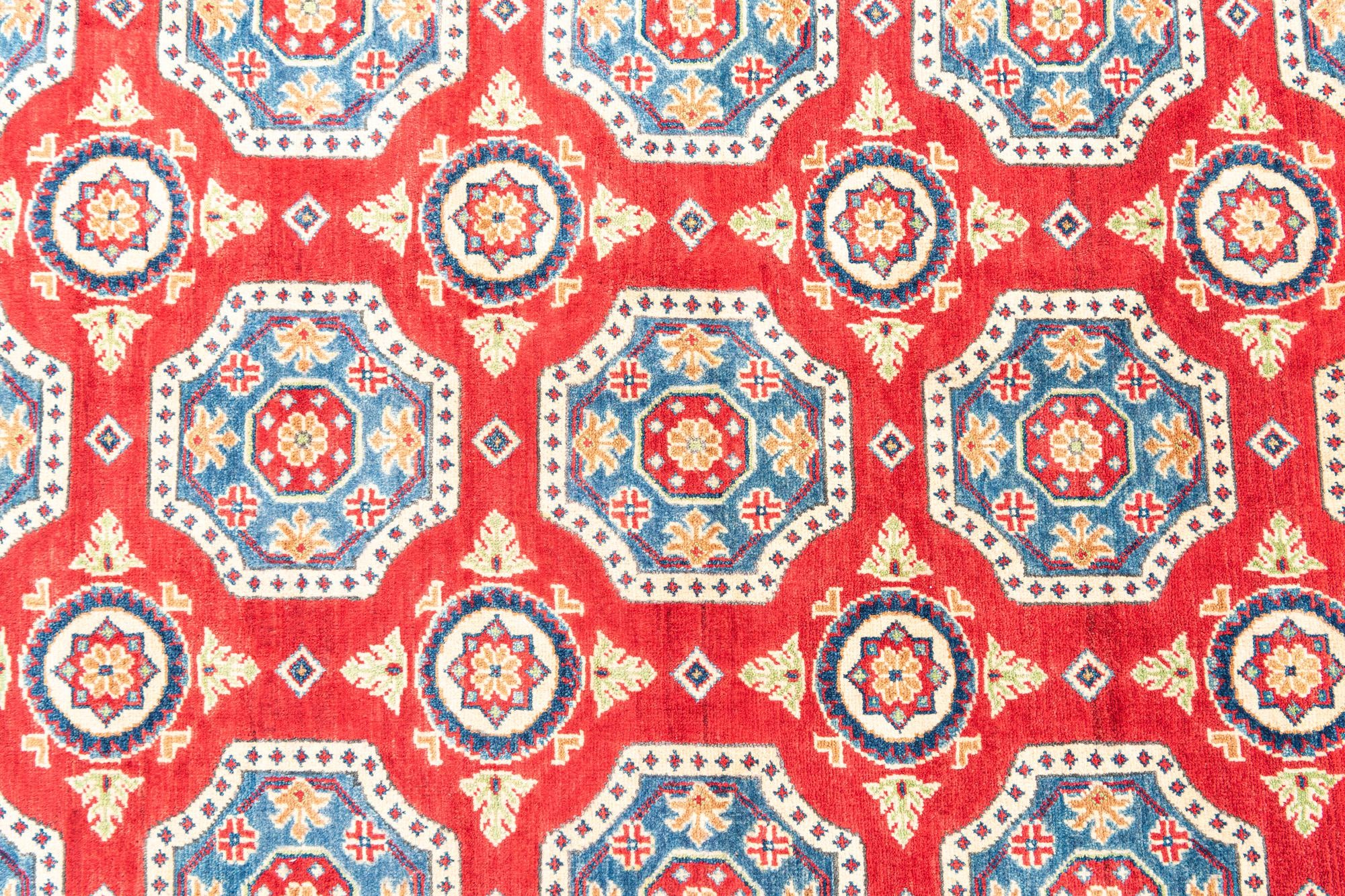 6' 8 x 9' 6 Hand Knotted Kazak Rug