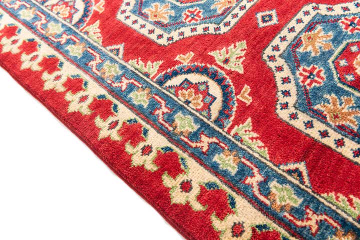 6' 8 x 9' 6 Hand Knotted Kazak Rug
