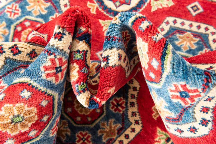 6' 8 x 9' 6 Hand Knotted Kazak Rug