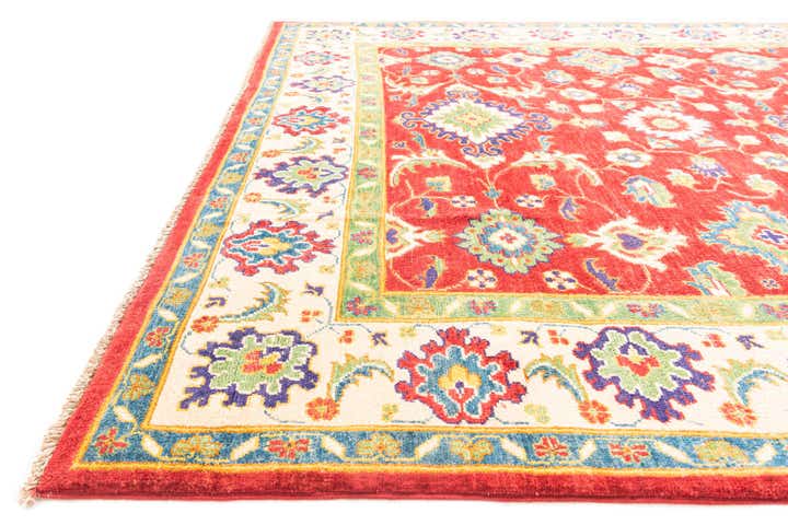 6' x 9' 1 Hand Knotted Kazak Rug