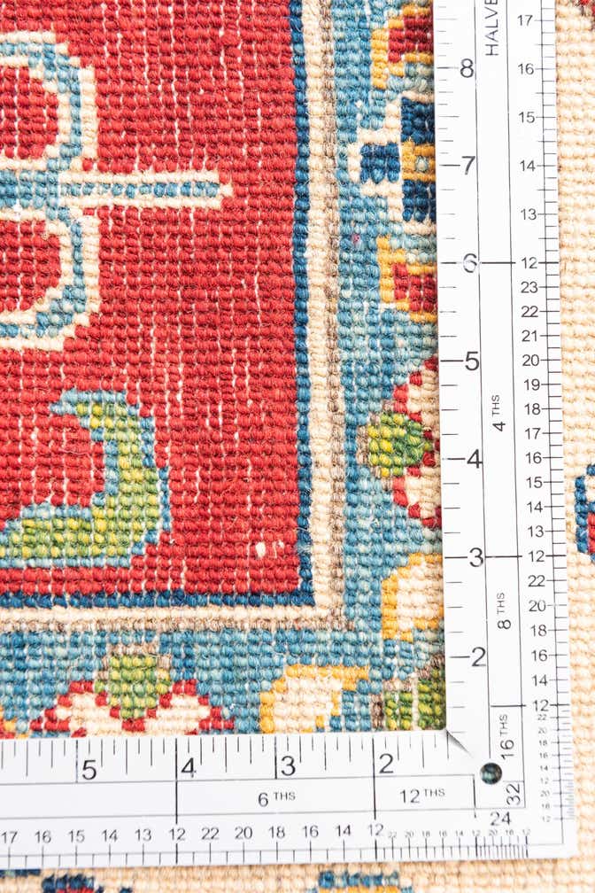 6' x 9' 5 Hand Knotted Kazak Rug