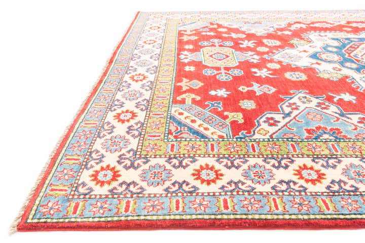 6' x 9' Hand Knotted Kazak Rug