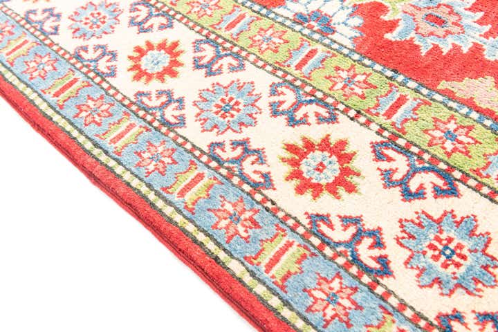 6' x 9' Hand Knotted Kazak Rug
