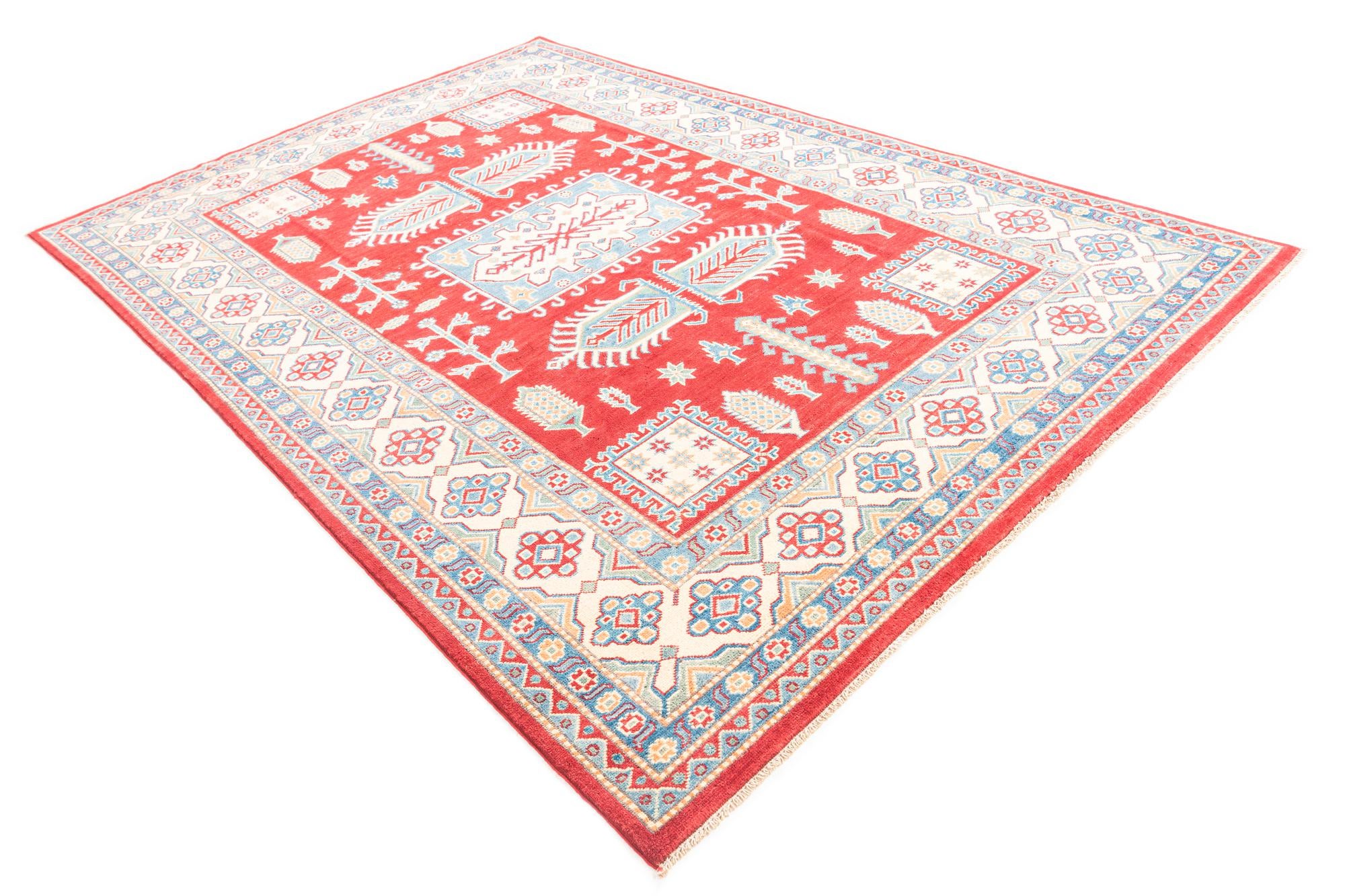 6' 6 x 9' 10 Hand Knotted Kazak Rug