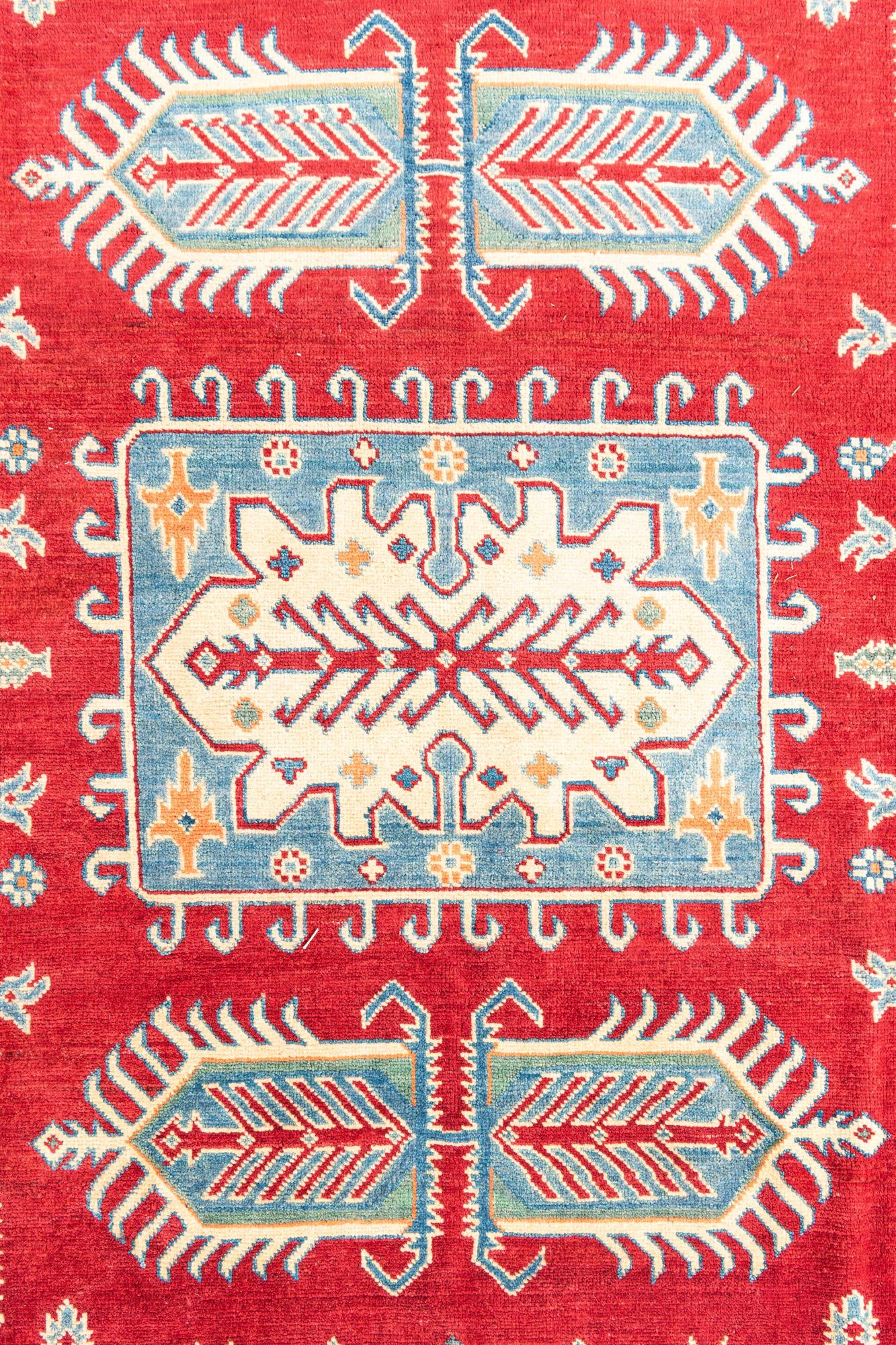 6' 6 x 9' 10 Hand Knotted Kazak Rug