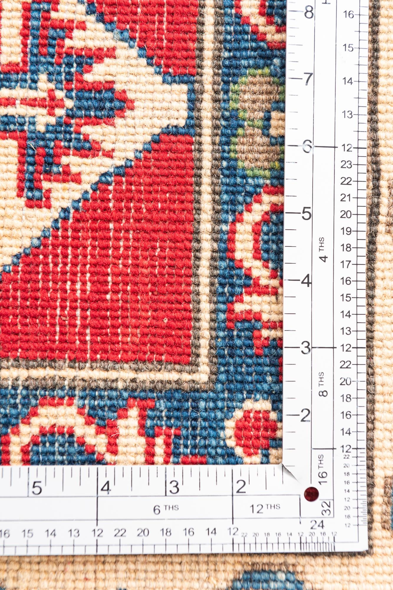 6' x 9' Hand Knotted Kazak Rug