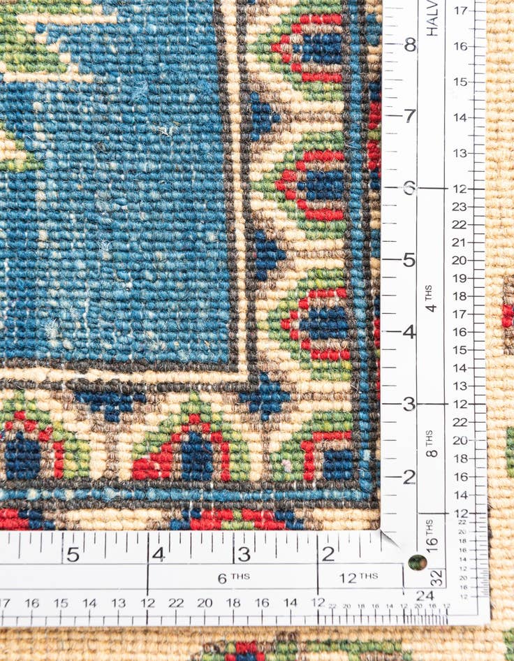 Detail image of 6' 8 x 10'  Hand Knotted Kazak Rug