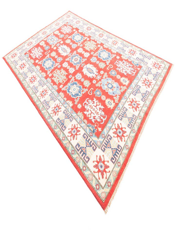 Detail image of 6' 6 x 10' 2  Hand Knotted Kazak Rug