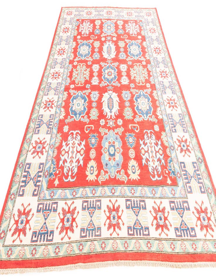 Detail image of 6' 6 x 10' 2  Hand Knotted Kazak Rug