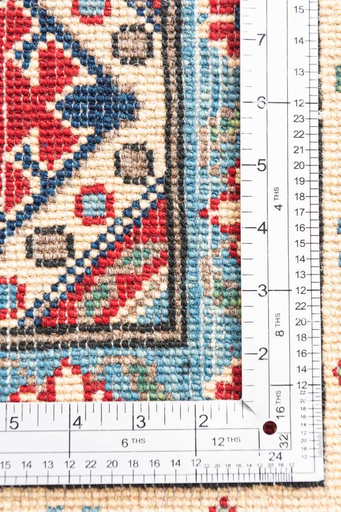 6' 7 x 9' 9 Hand Knotted Kazak Rug