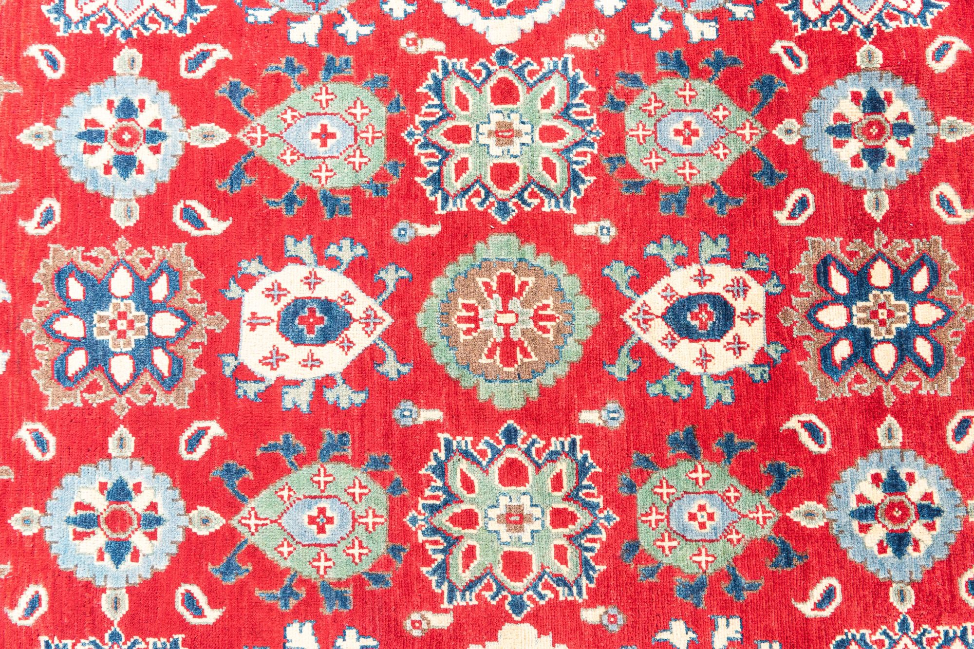 6' 8 x 9' 10 Hand Knotted Kazak Rug