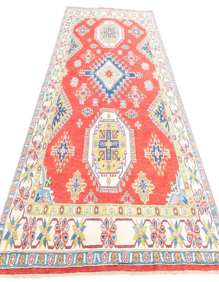 Detail image of 6' 5 x 10' 4  Hand Knotted Kazak Rug