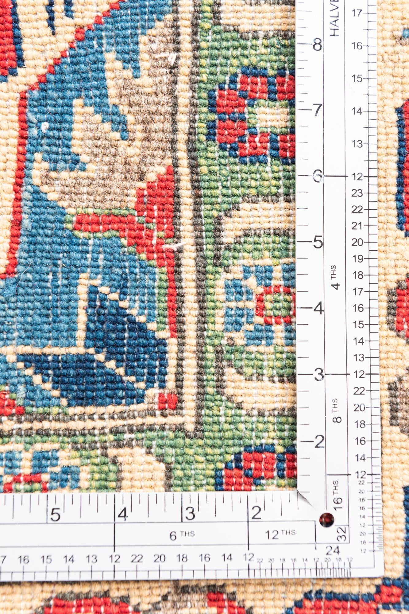 6' 5 x 10' 4 Hand Knotted Kazak Rug