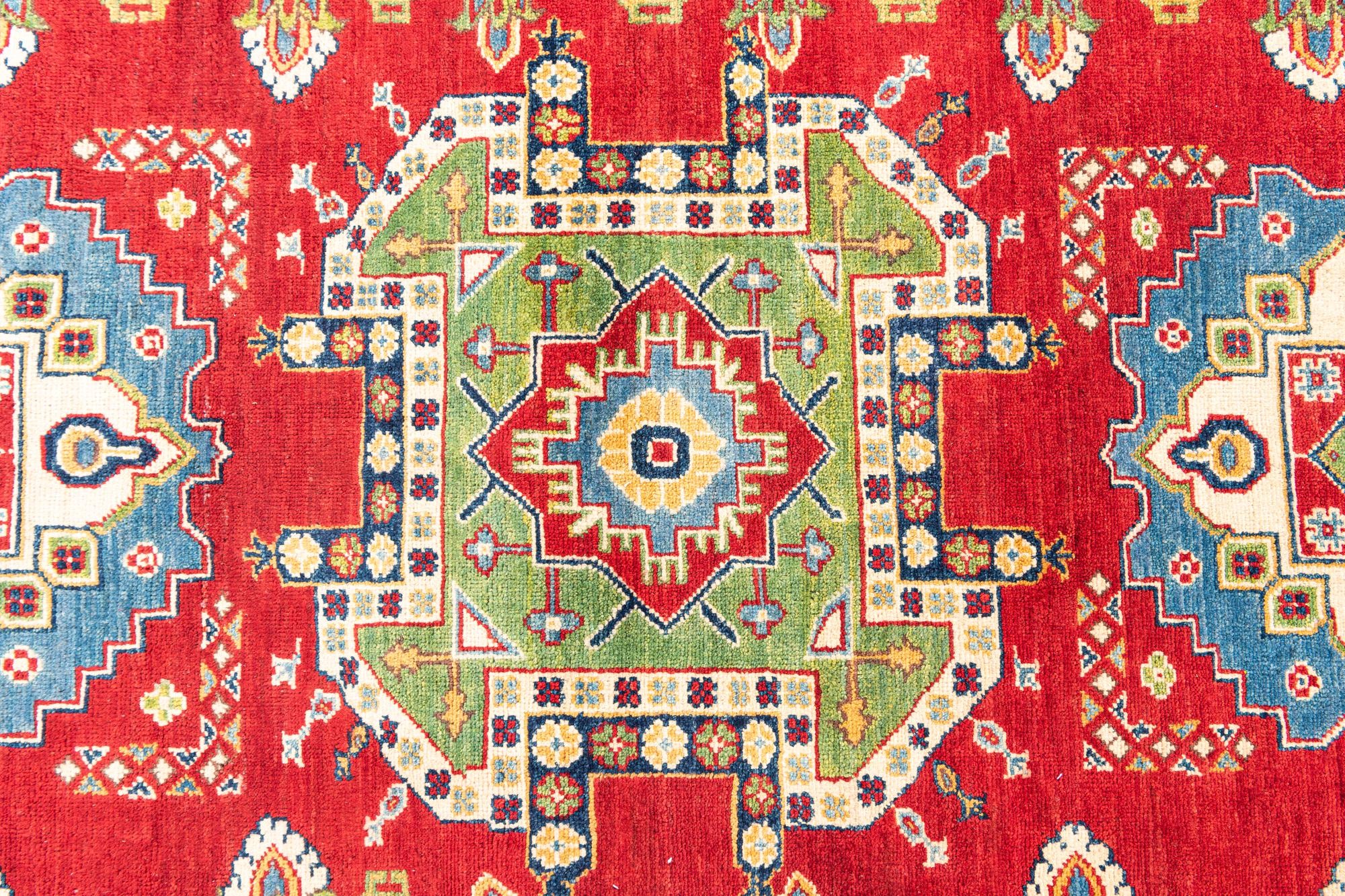 6' 8 x 9' 10 Hand Knotted Kazak Rug