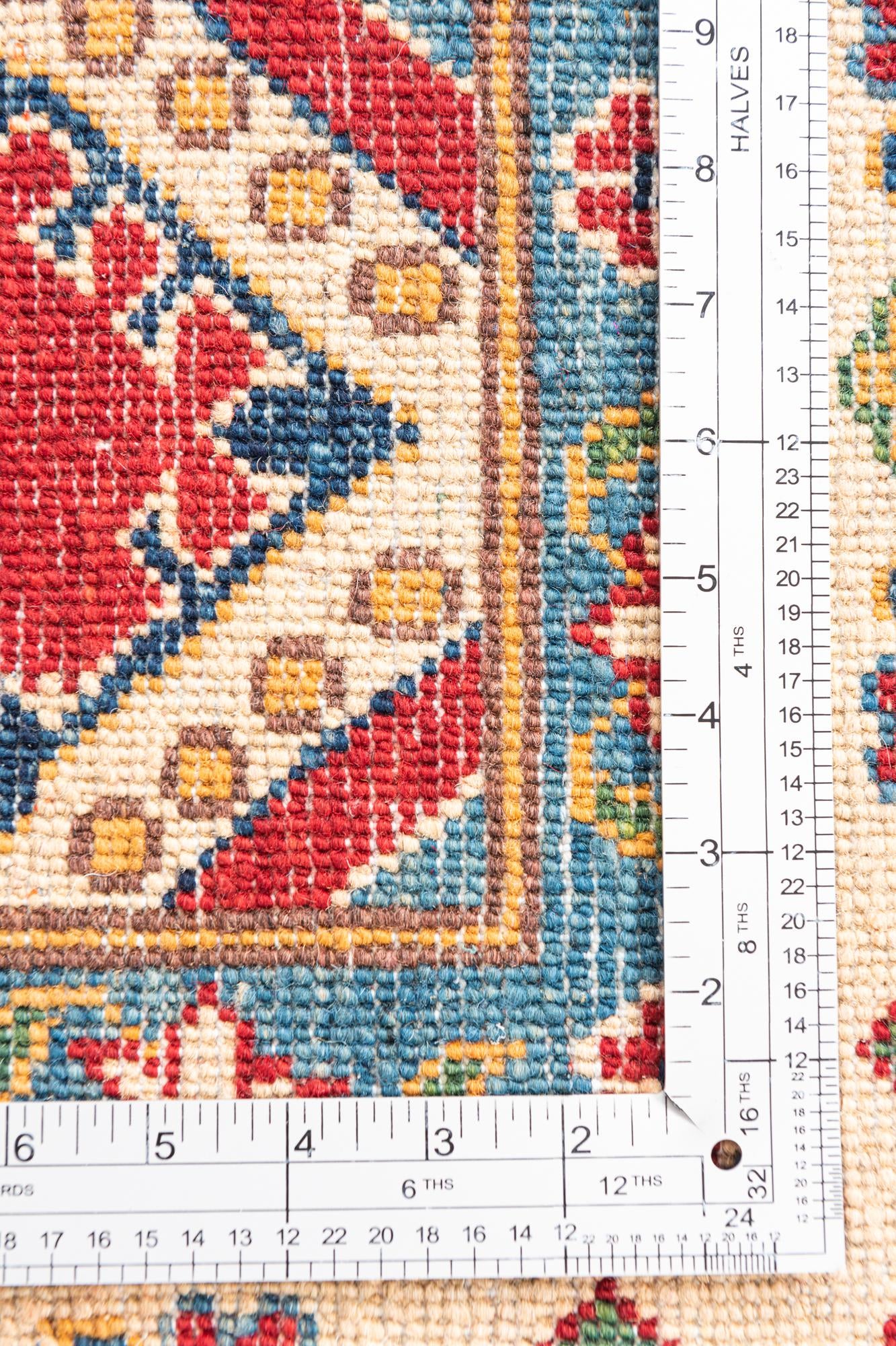6' 8 x 9' 10 Hand Knotted Kazak Rug