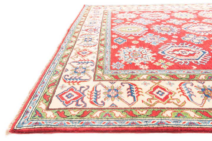 6' 6 x 9' 8 Hand Knotted Kazak Rug