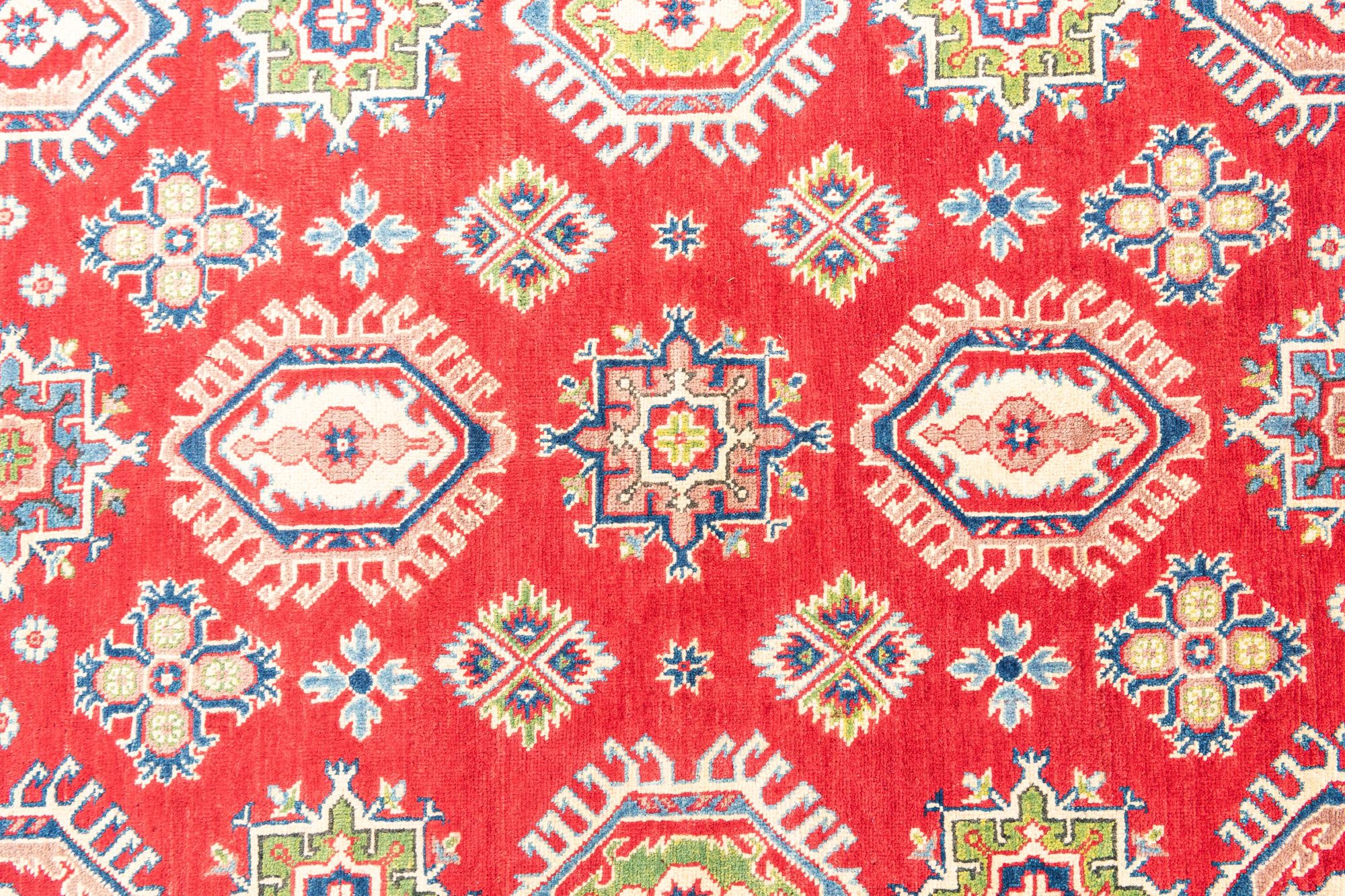 6' 6 x 9' 8 Hand Knotted Kazak Rug