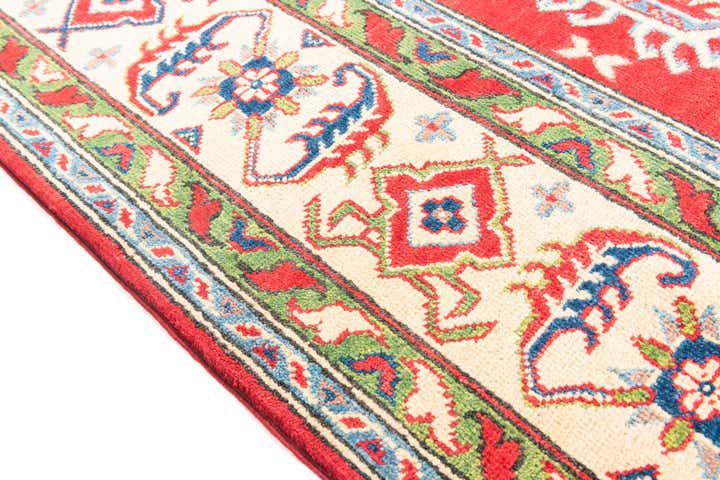 6' 6 x 9' 8 Hand Knotted Kazak Rug