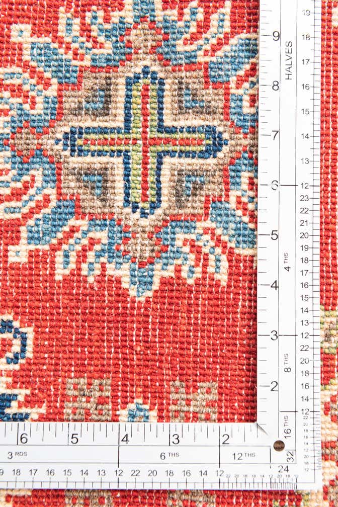6' 7 x 9' 10 Hand Knotted Kazak Rug