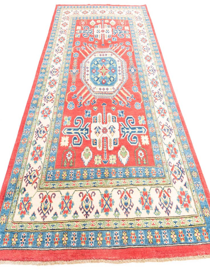 Detail image of 6' 8 x 10'  Hand Knotted Kazak Rug