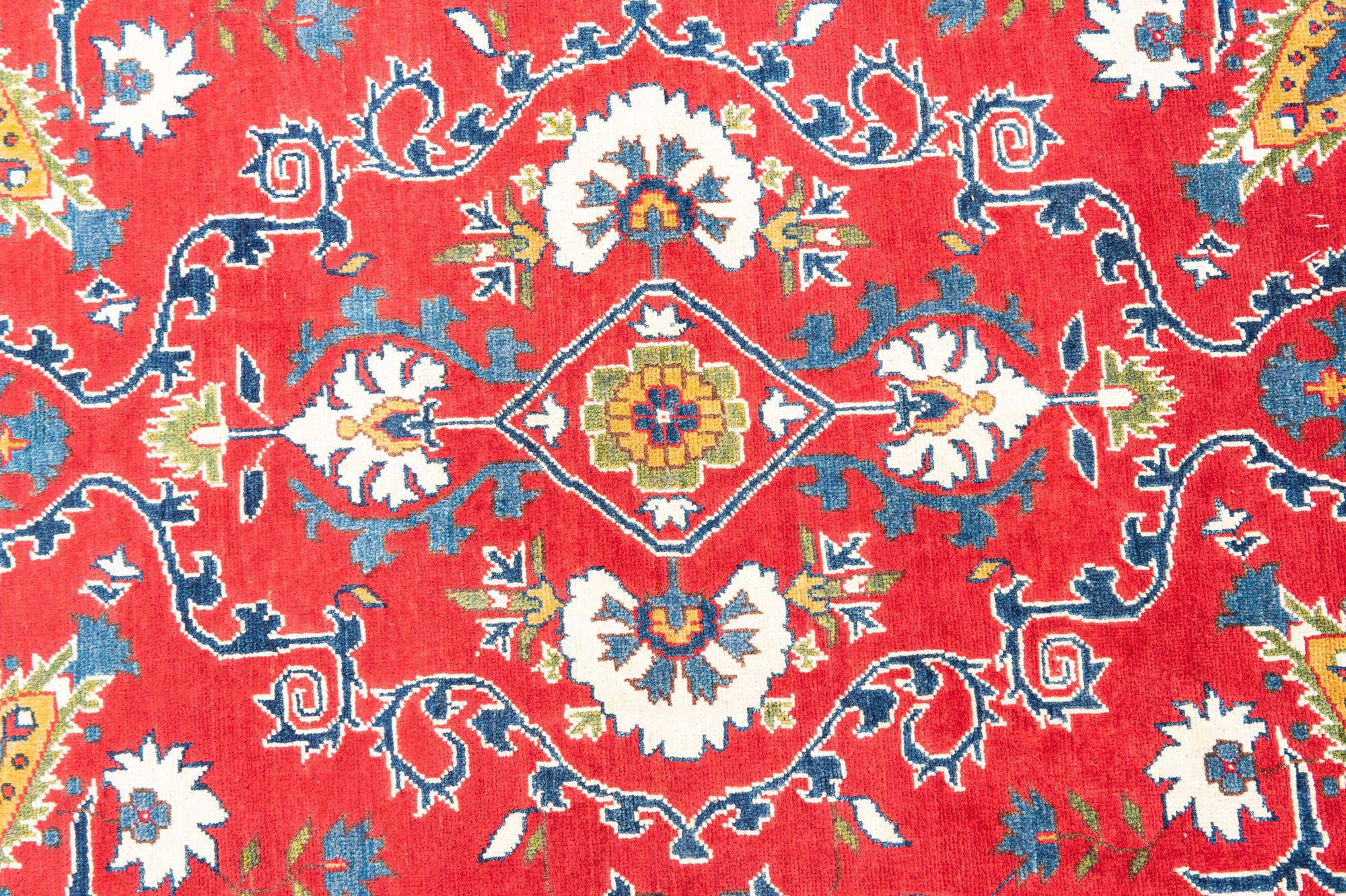 6' 8 x 9' 9 Hand Knotted Kazak Rug