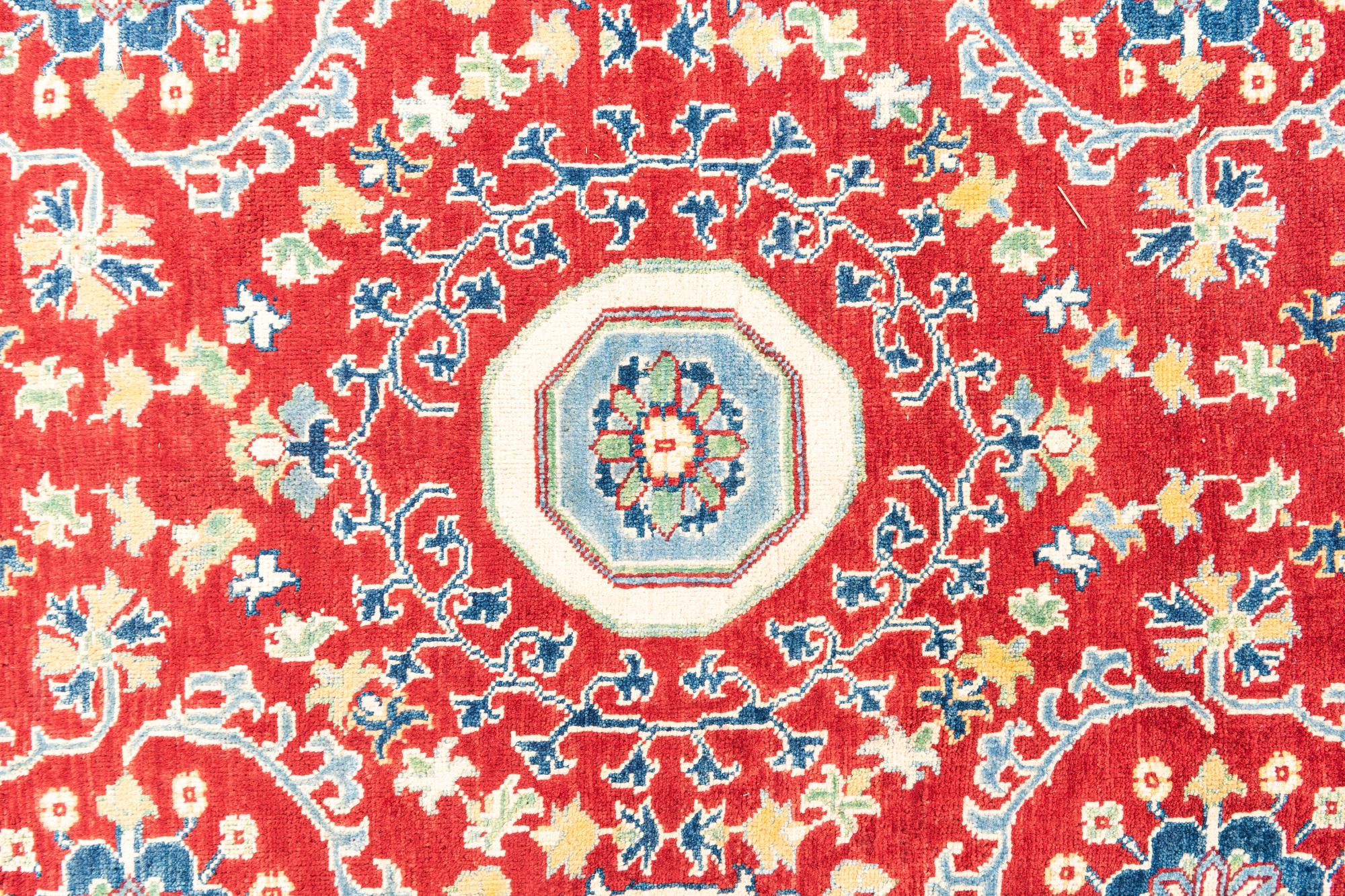 6' 7 x 9' 6 Hand Knotted Kazak Rug