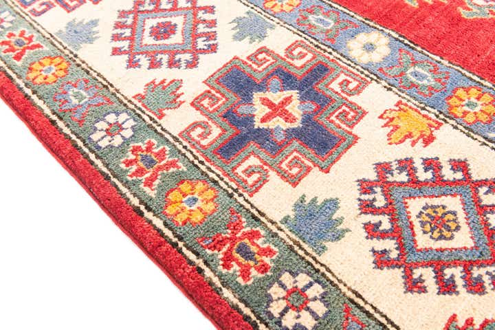 6' 9 x 9' 10 Hand Knotted Kazak Rug