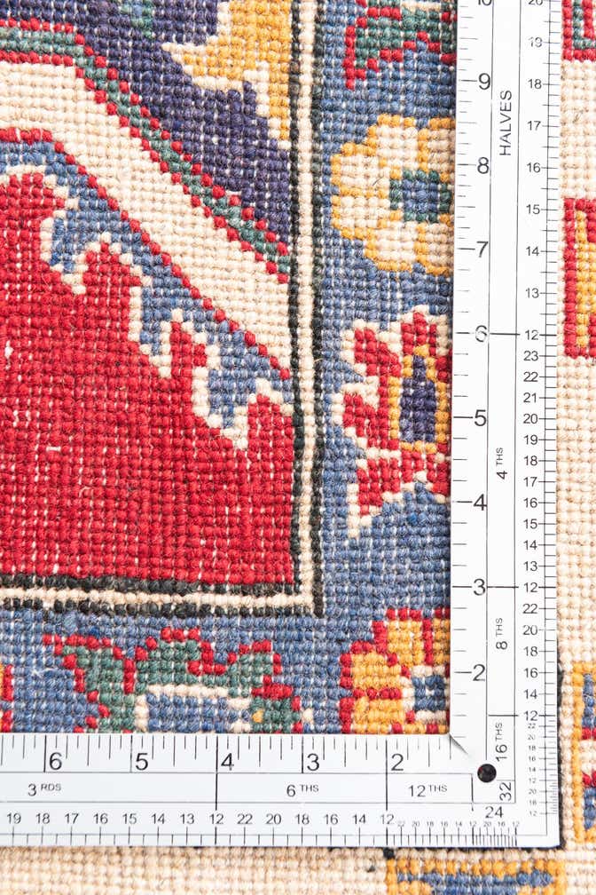 6' 9 x 9' 10 Hand Knotted Kazak Rug