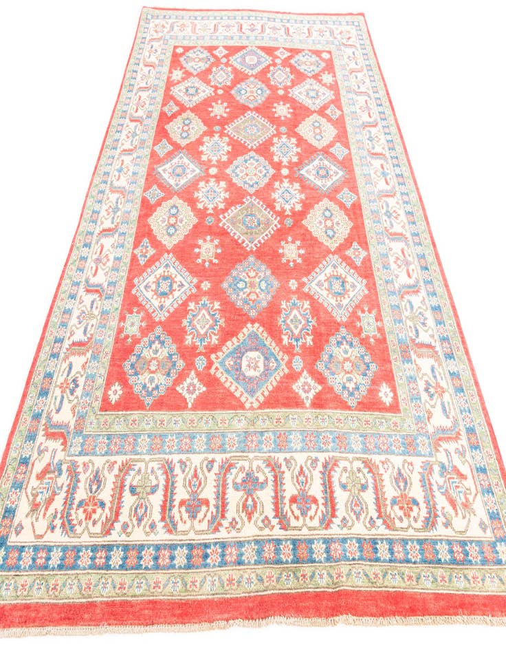 Detail image of 6' 6 x 9' 9  Hand Knotted Kazak Rug