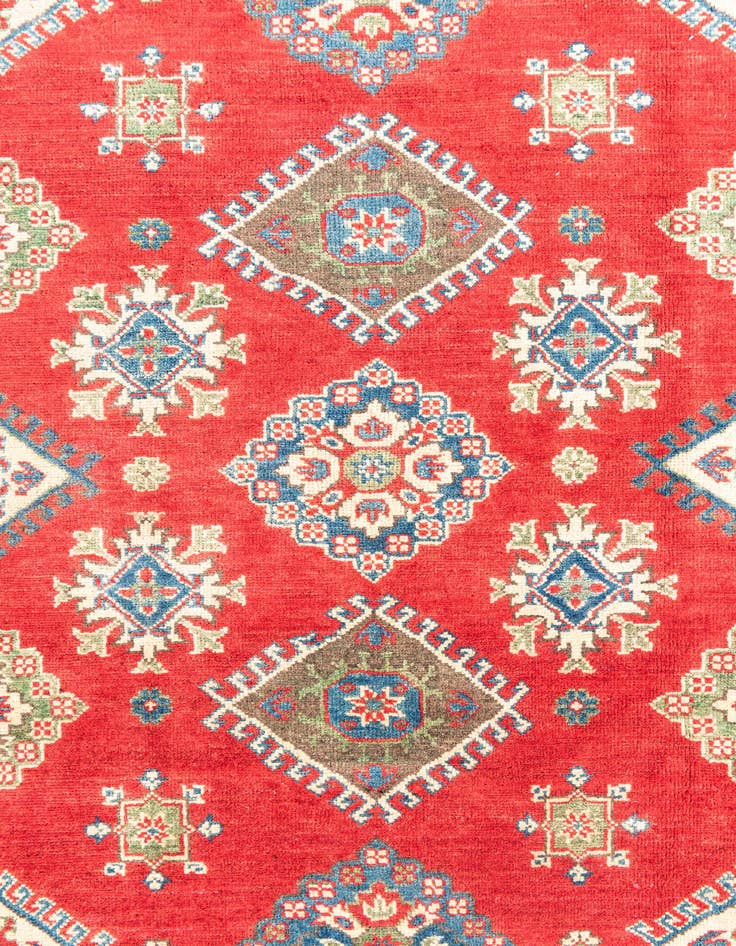 Detail image of 6' 6 x 9' 9  Hand Knotted Kazak Rug
