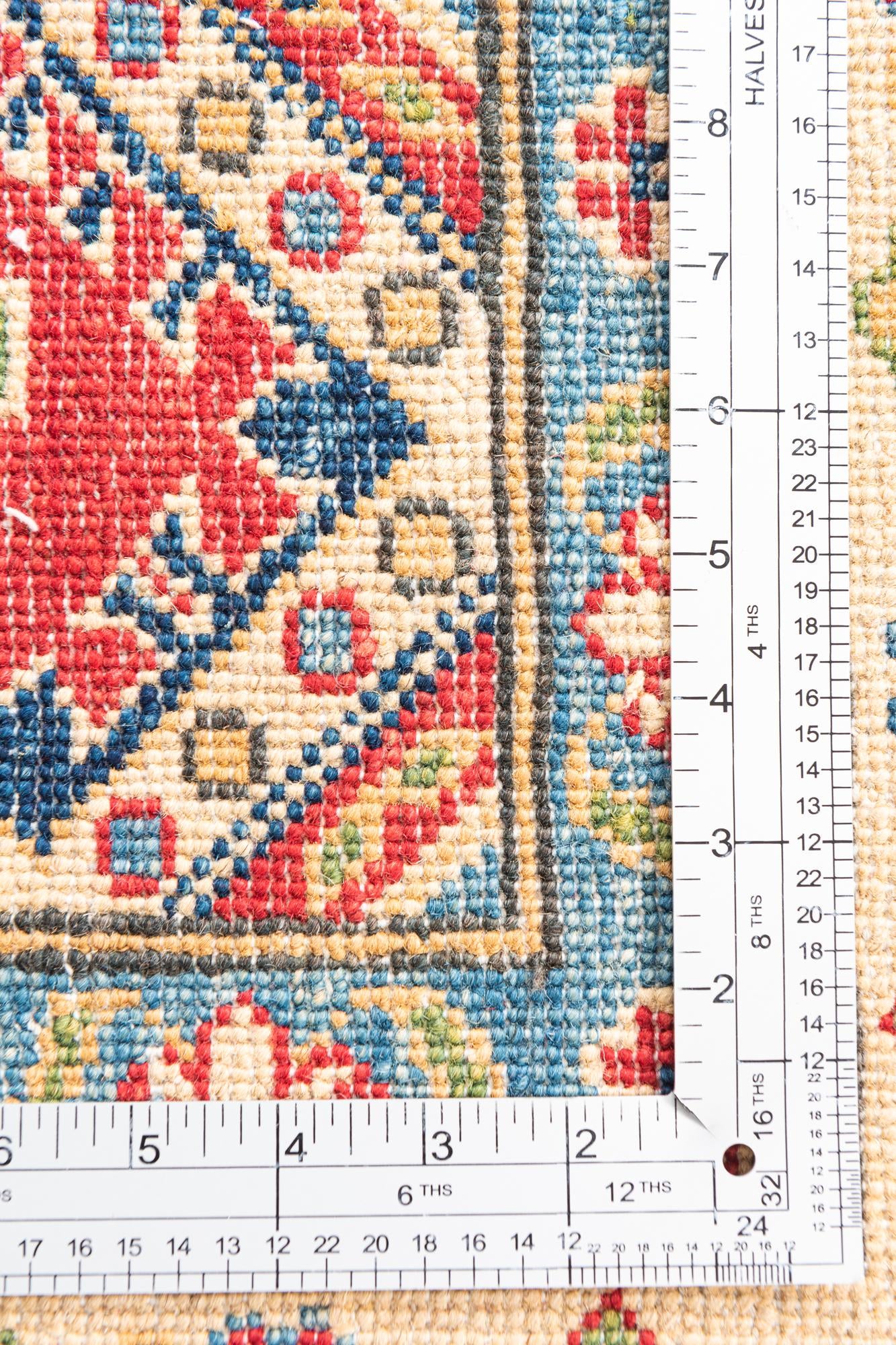 6' 8 x 9' 7 Hand Knotted Kazak Rug