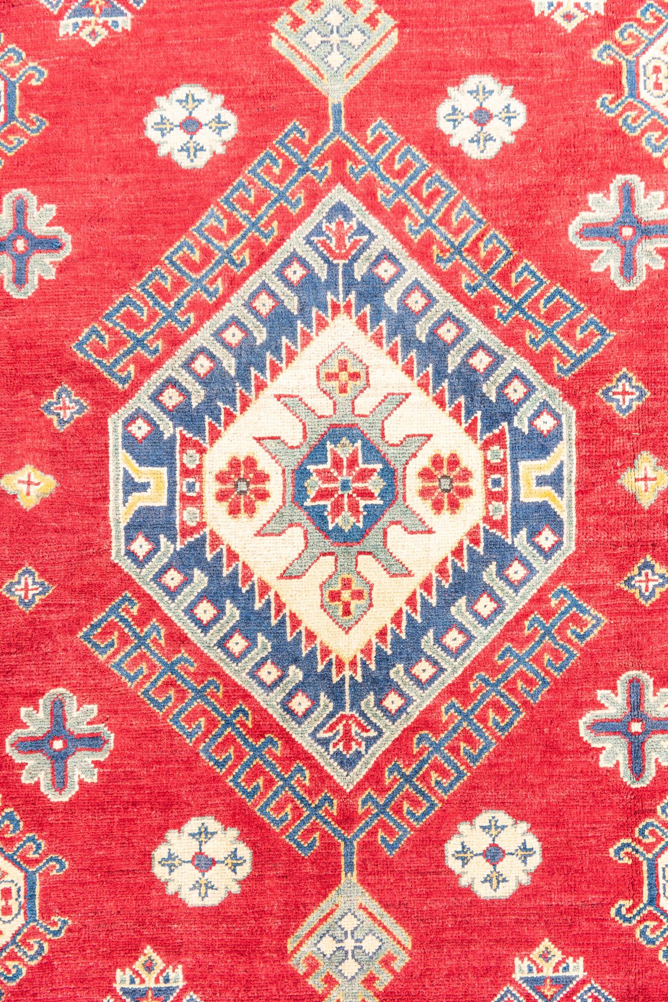 6' 6 x 9' 6 Hand Knotted Kazak Rug