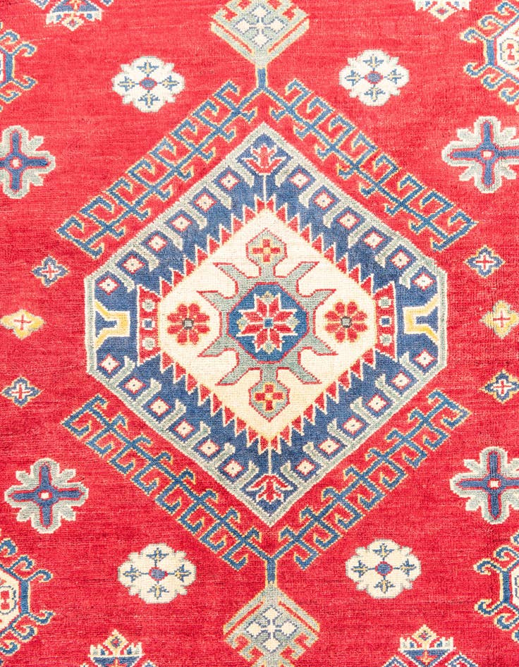 Detail image of 6' 6 x 9' 6  Hand Knotted Kazak Rug