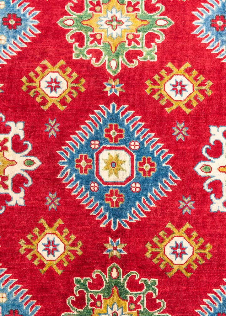 6' 5 x 9' 10 Hand Knotted Kazak Rug