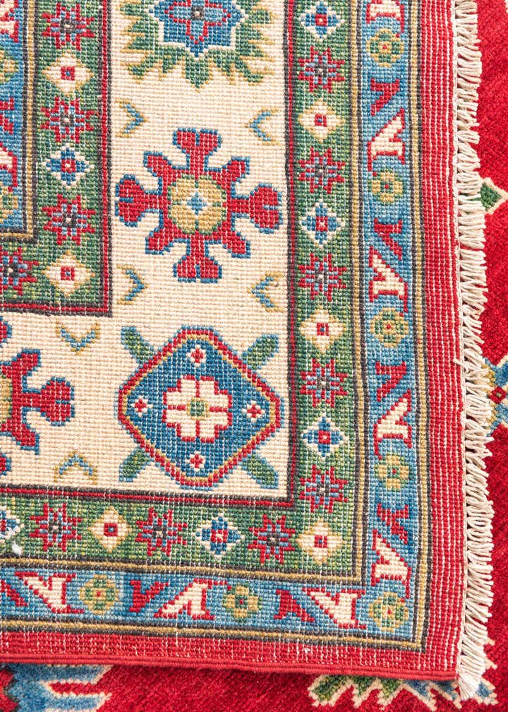 6' 5 x 9' 10 Hand Knotted Kazak Rug