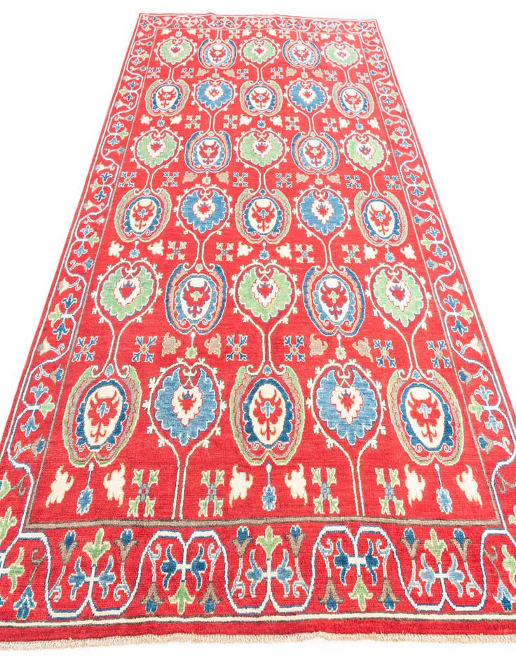 Detail image of 6' 8 x 9' 9  Hand Knotted Kazak Rug