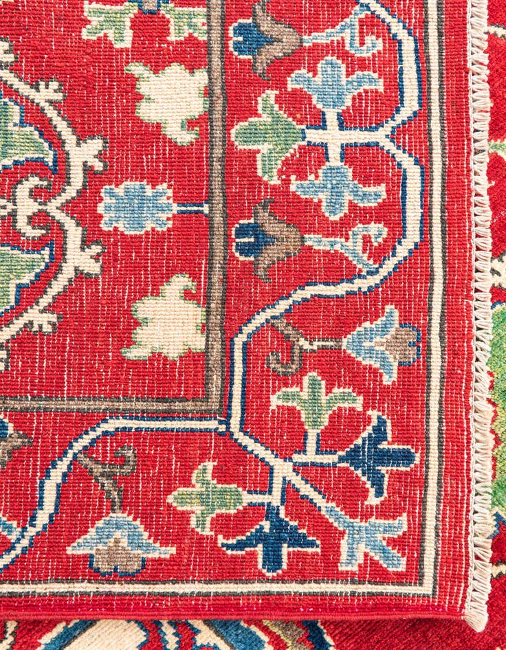Detail image of 6' 8 x 9' 9  Hand Knotted Kazak Rug