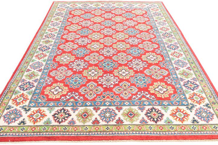 6' 2 x 9' Hand Knotted Kazak Rug